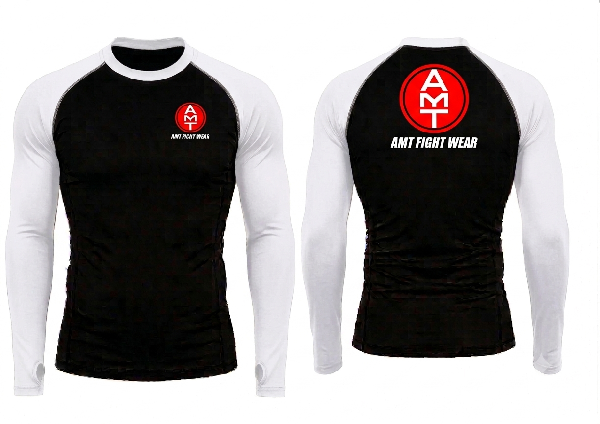 Rashguard Infantil Manga Longa Básica AMT Fight Wear